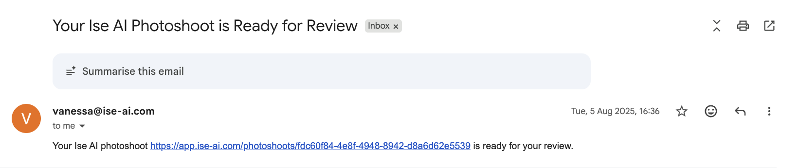 Receive first drafts of your edited videos